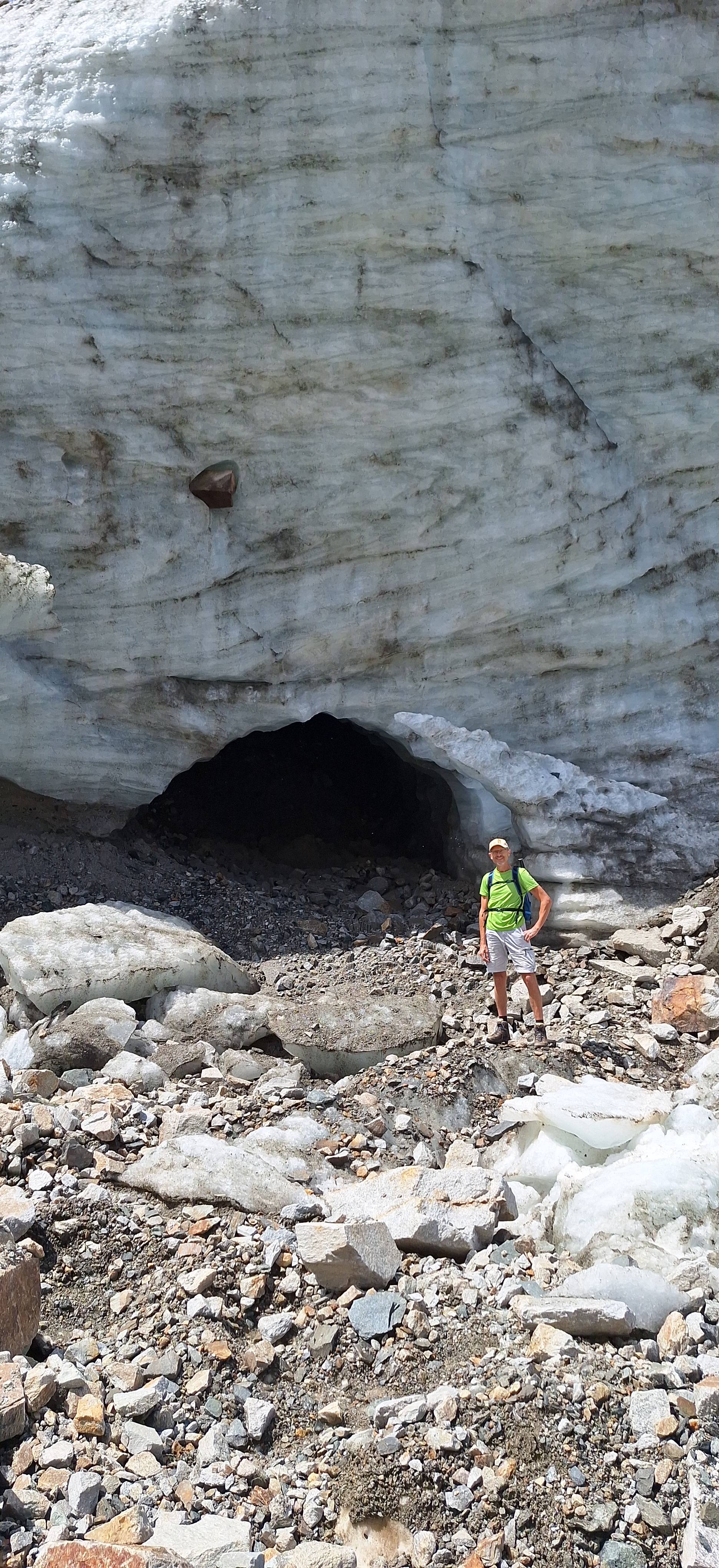 de ''mond'' van de Ödenwinkelkees