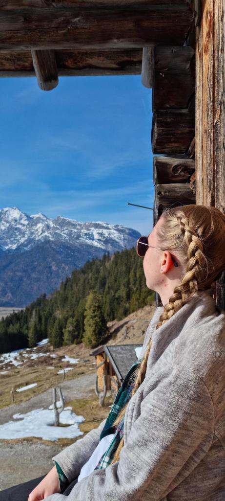 Pauze op de Steinalm
